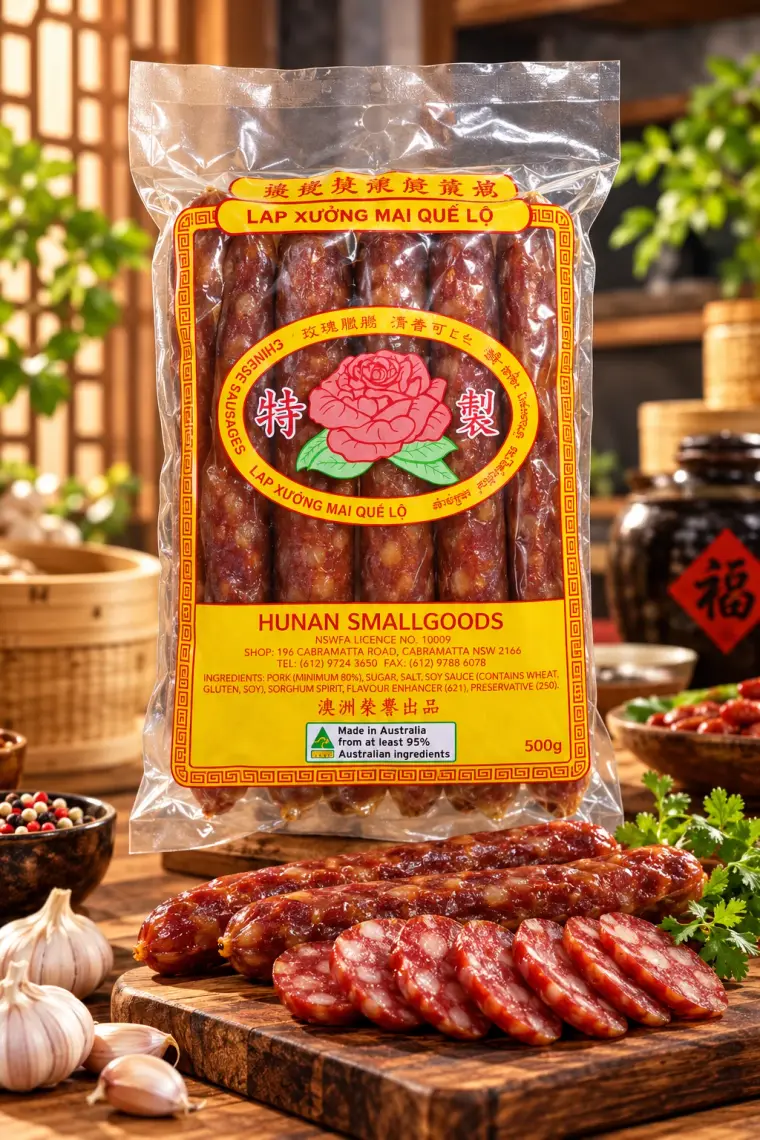 กุนเชียงหมูเกรดพรีเมียม — ภาพประกอบ